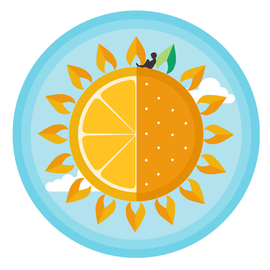 I Added Life To Fruits In My Illustrations I Added Life To Fruits In My Illustrations