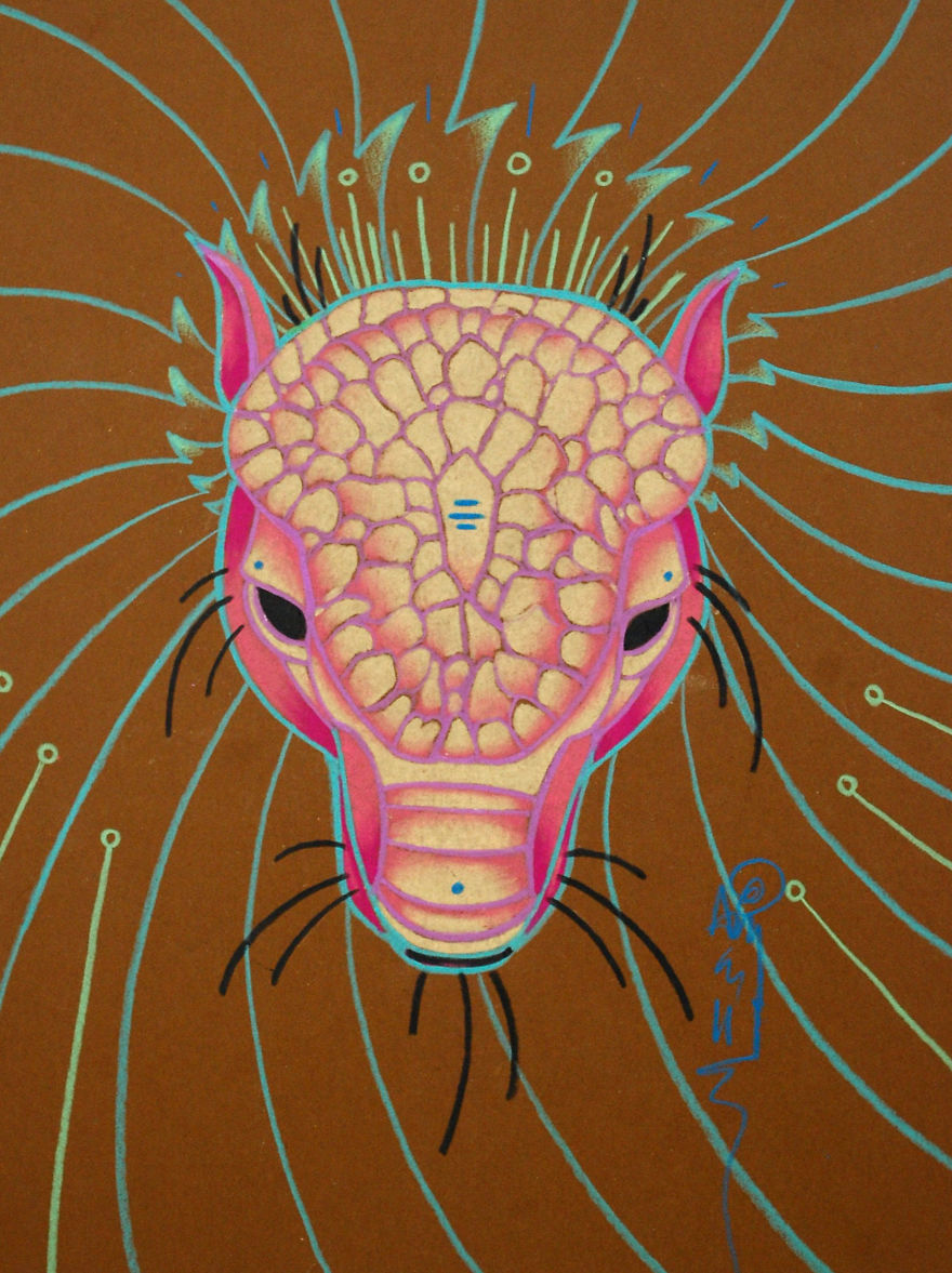 Animal Spirits In Pencil And Ink Animal Spirits In Pencil And Ink