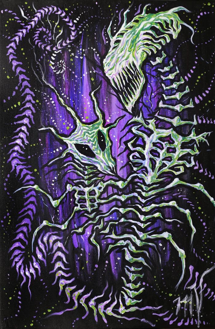 Parasitic Twin By Morgan Von Darque Art