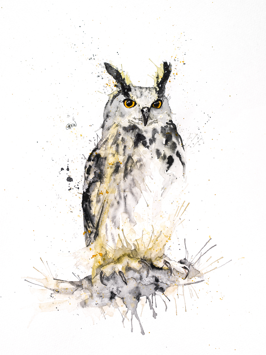 Quiet Animals In Loud Watercolors Quiet Animals In Loud Watercolors