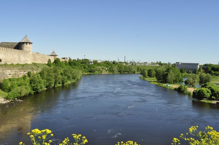 Russia (left) And Estonia (right)