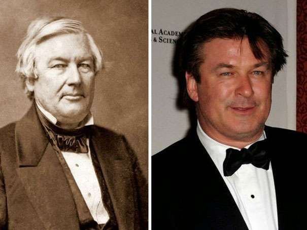 Alec Baldwin Looks Like Millard Fillmore (13th President Of America)