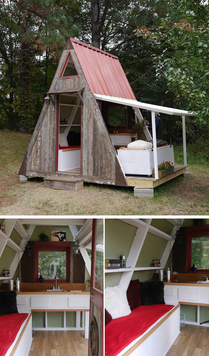 A-Frame House in Collierville, Tennessee