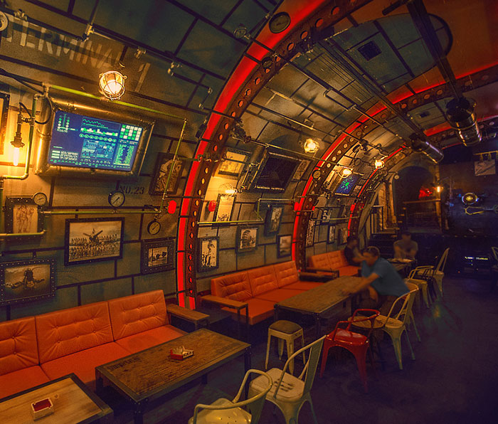 Steampunk Submarine-Themed Pub In Romania
