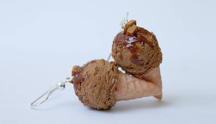 Tiny Cute Food Jewelry I Made From Polymer Clay