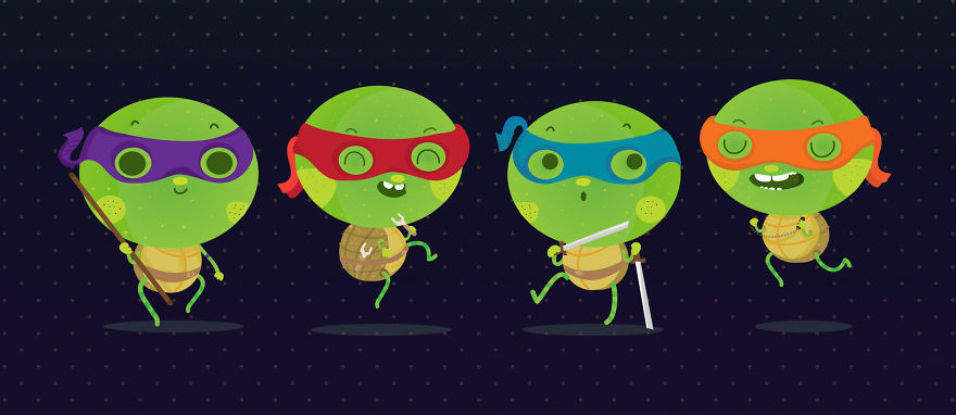 I Draw Cute Versions Of Famous TV And Movie Characters