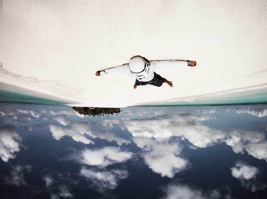 Surfing Trooper Traveling The World