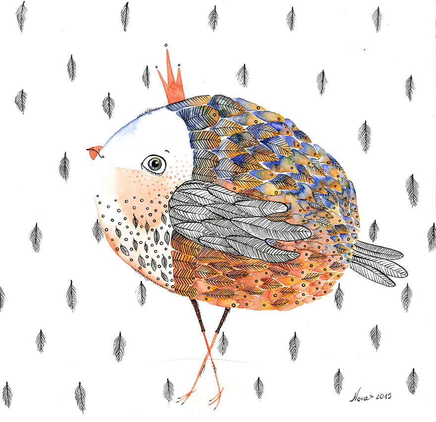 watercolor-painting-animals-illustrations-norvile-dovidonyte-9