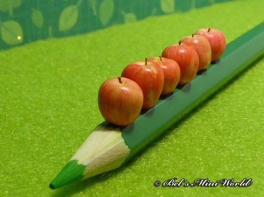 Super Realistic Food Miniature Sculptures For Doll House. Made By Bels Miniworld