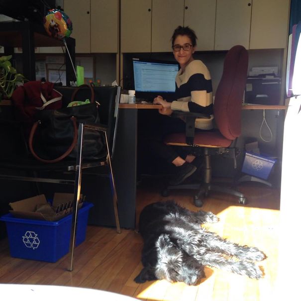 Charlotte At Work, Feeling Right At Home!