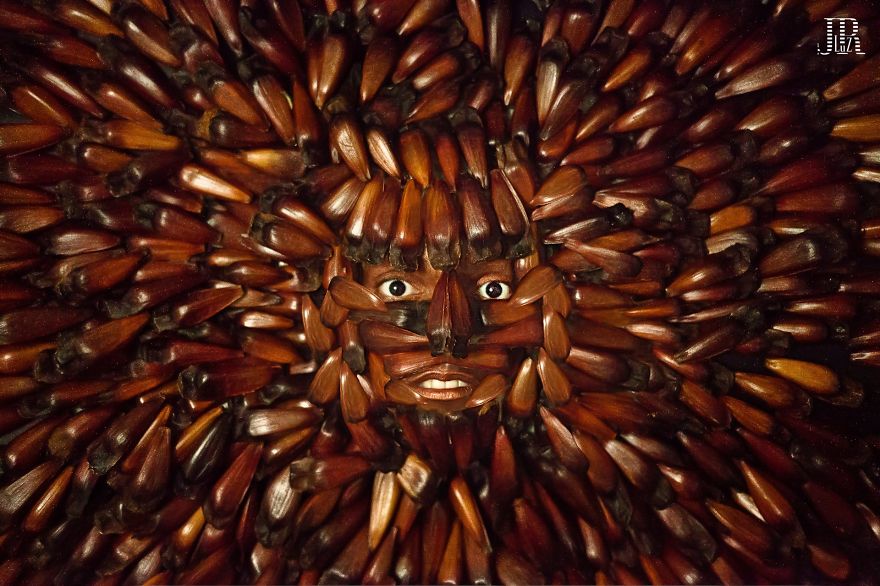 Models Become Their Favorite Foods In Photographic Series