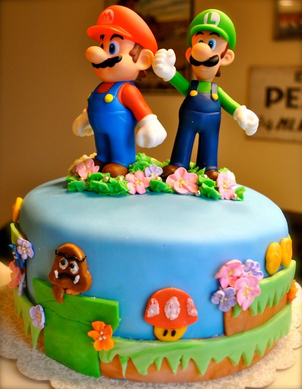 Mario And Diego Cake