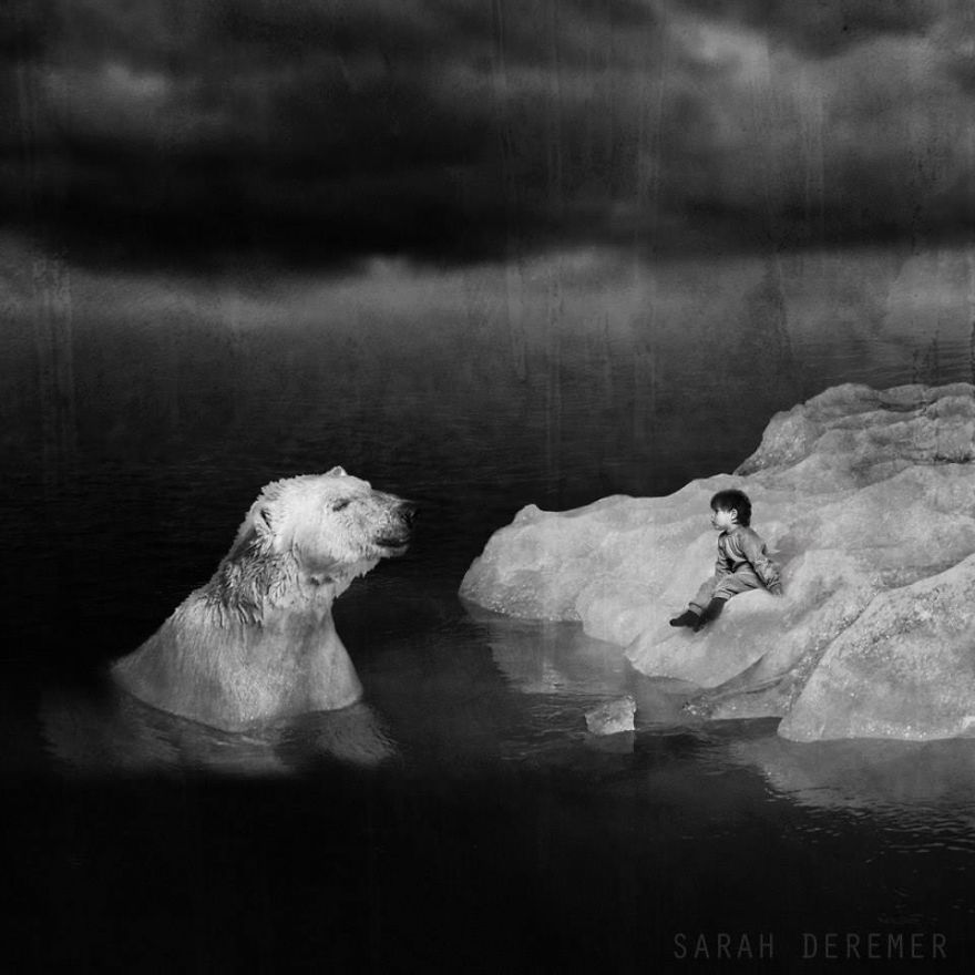 I Create Surreal And Conceptual Black And White Scenes