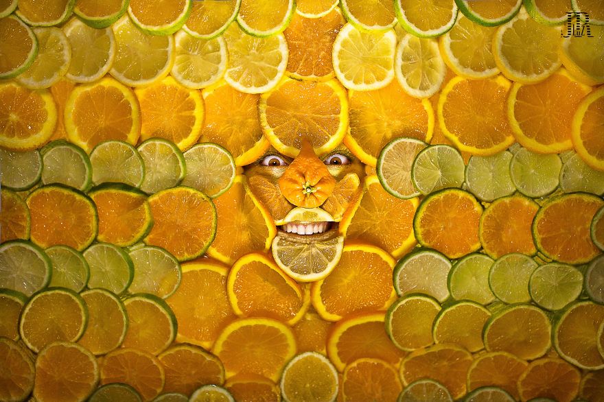 Models Become Their Favorite Foods In Photographic Series Models Become Their Favorite Foods In Photographic Series