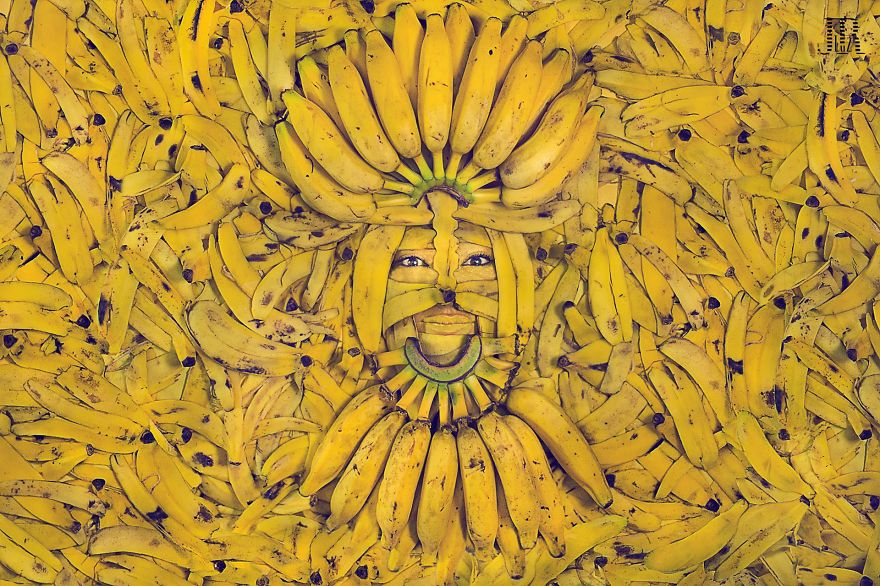 Models Become Their Favorite Foods In Photographic Series