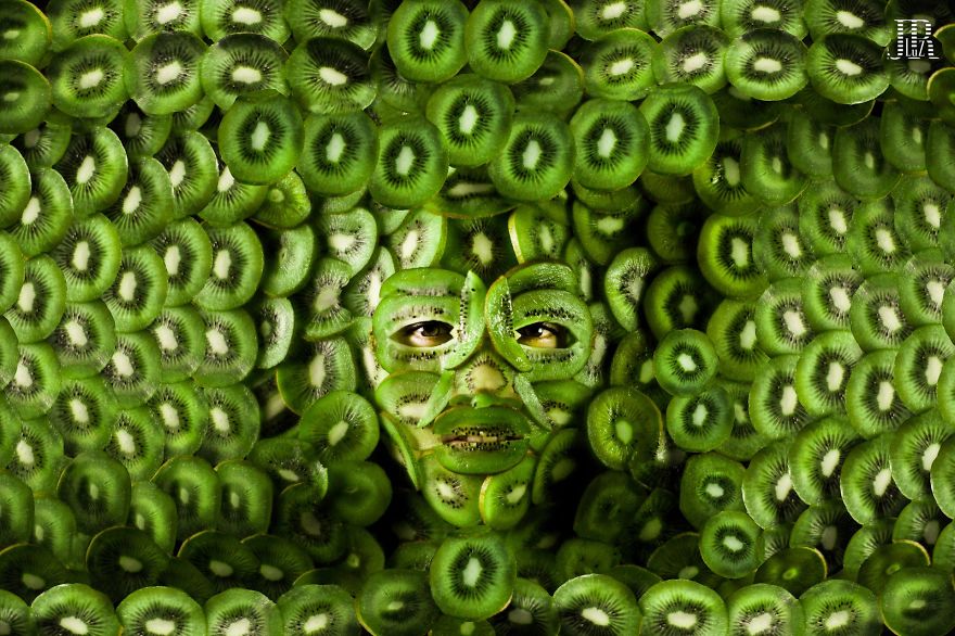 Models Become Their Favorite Foods In Photographic Series Models Become Their Favorite Foods In Photographic Series