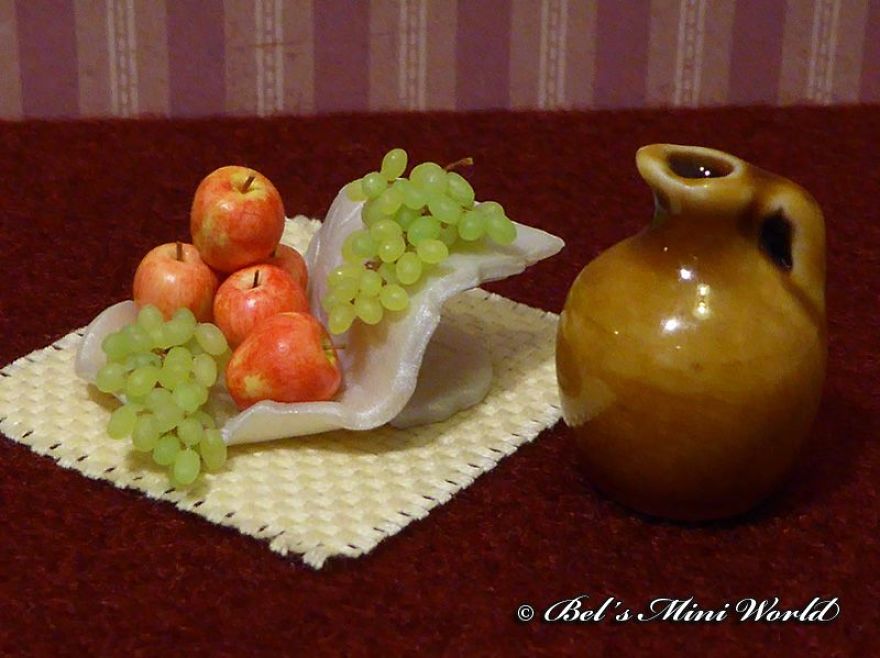 Super Realistic Food Miniature Sculptures For Doll House. Made By Bels Miniworld