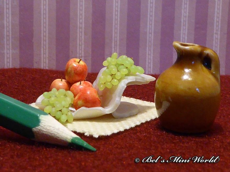 Super Realistic Food Miniature Sculptures For Doll House. Made By Bels Miniworld