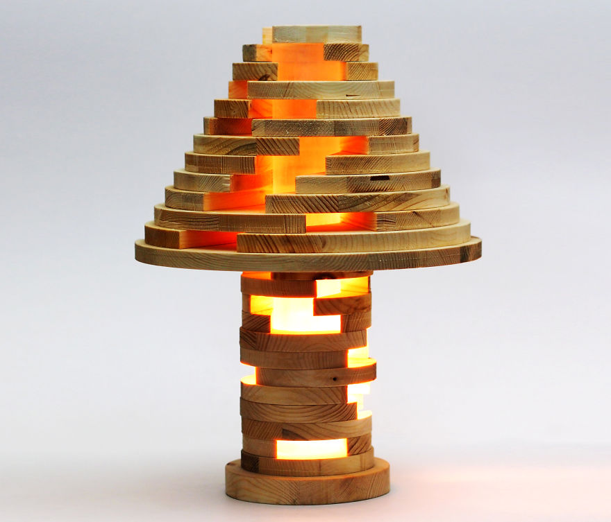 DIY Shape-Shifting Lamp That You Can Flip, Swirl And Arrange However You Want