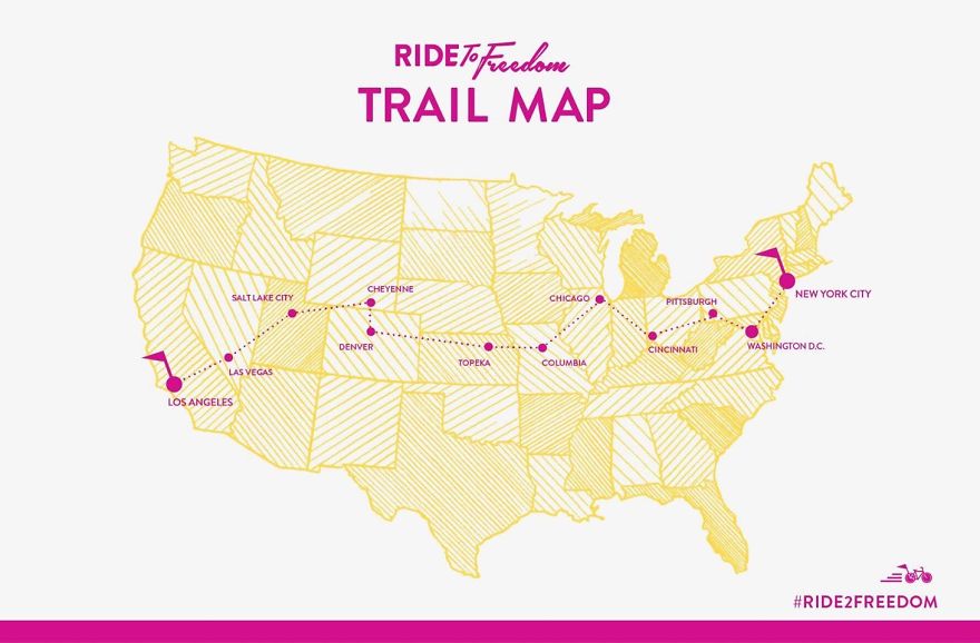 25 Teens From Around The World Unite To Bike 3,000 Miles Across The Us To Rescue Orphans