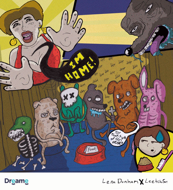 6 Artists Recreate Lena Dunham’s Hilarious Dream