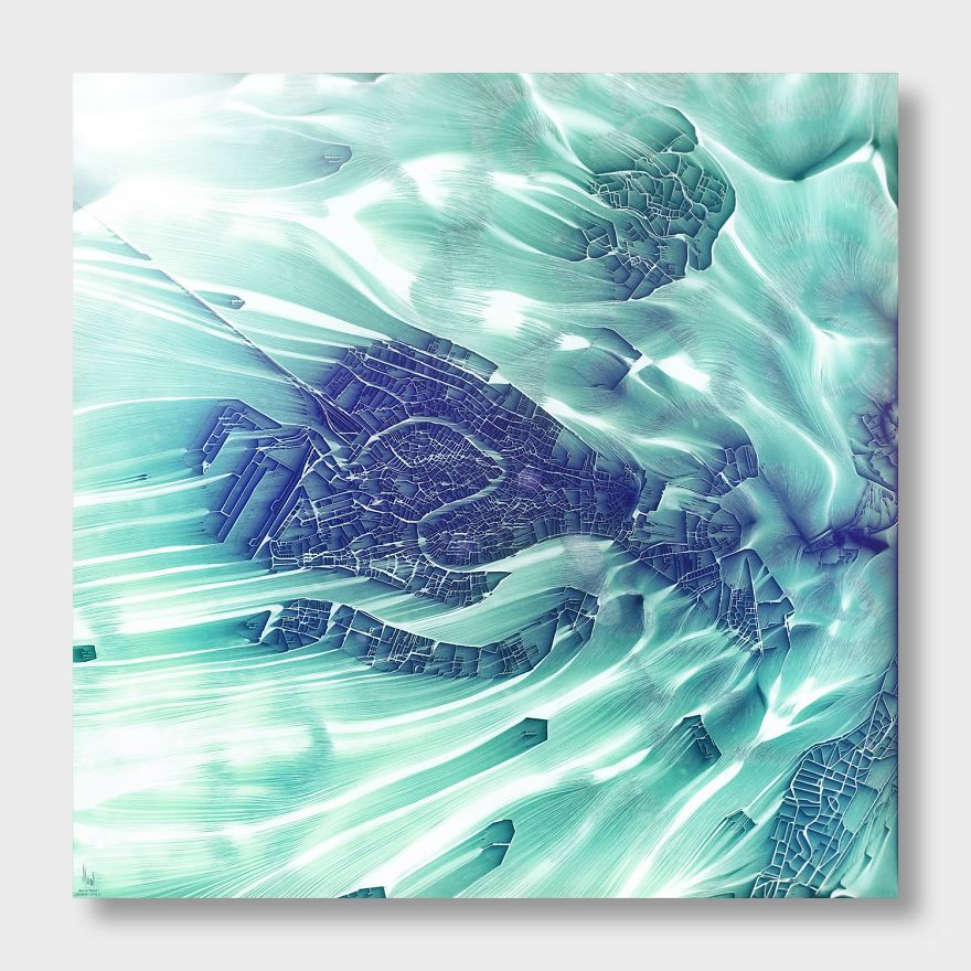 "venice", Acrylic Glass Artwork By Chaotic Atmospheres - Limited Edition Of 10