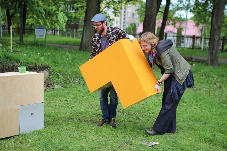 Tetris-inspired Urban Furniture Turns Public Spaces Into Playgrounds