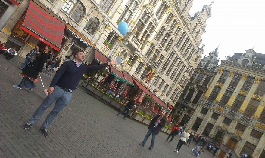 We Travel For Our Dad And Send Him Postcards To Heaven