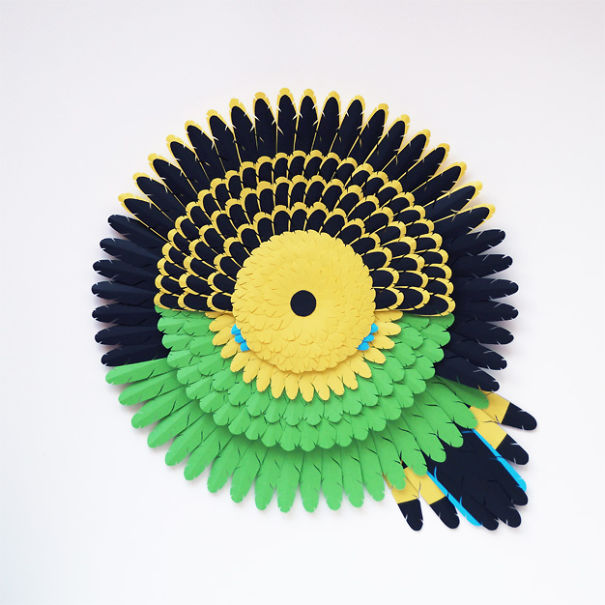 My Paper Art Inspired By Australian Birds