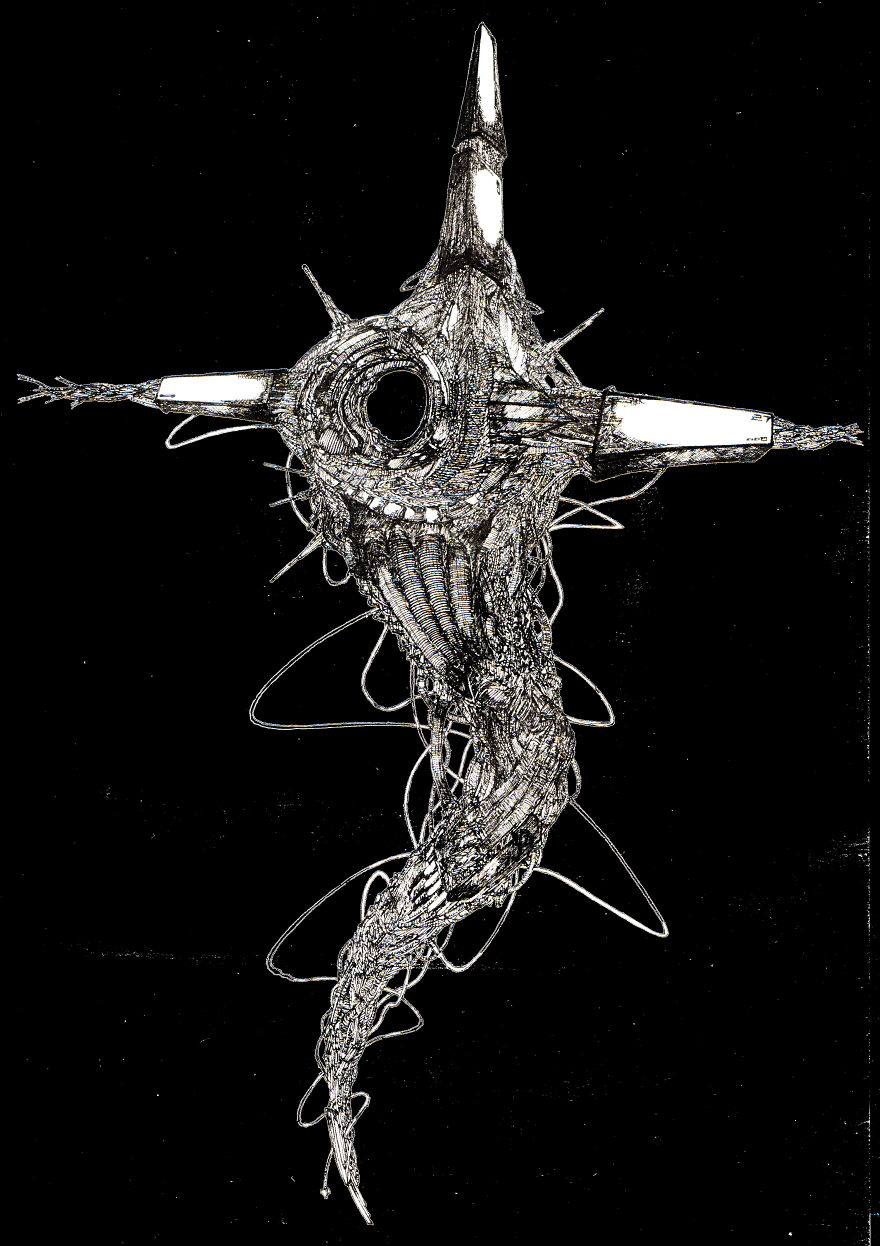 Chaos Of The Mind: My Illustrations Drawn With Fineliner