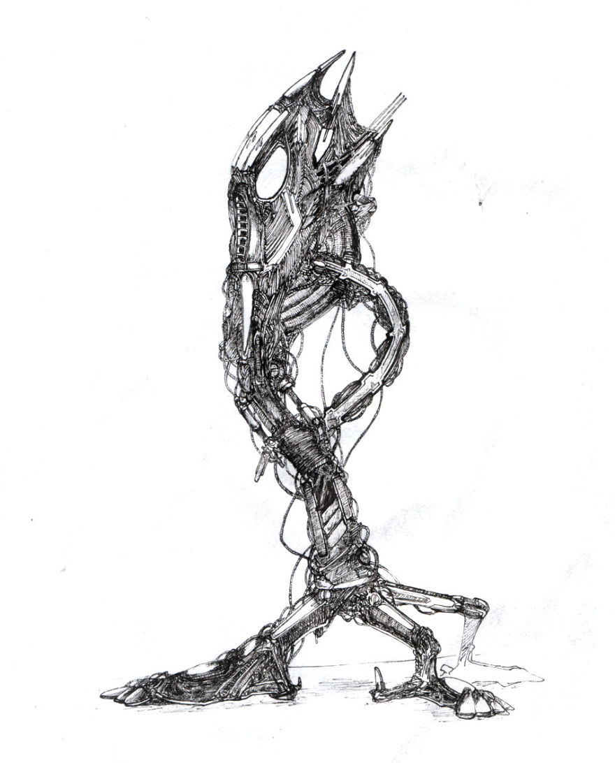 Chaos Of The Mind: My Illustrations Drawn With Fineliner