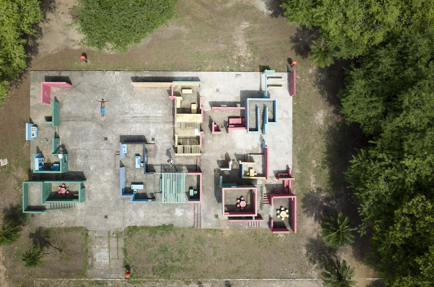 We Shoot Brazilian Athletes From The Sky With A Drone