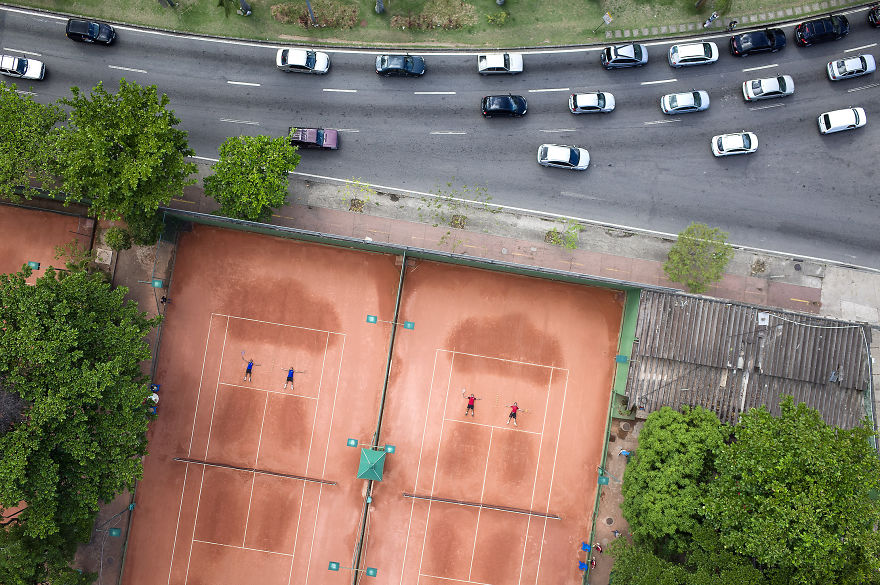We Shoot Brazilian Athletes From The Sky With A Drone
