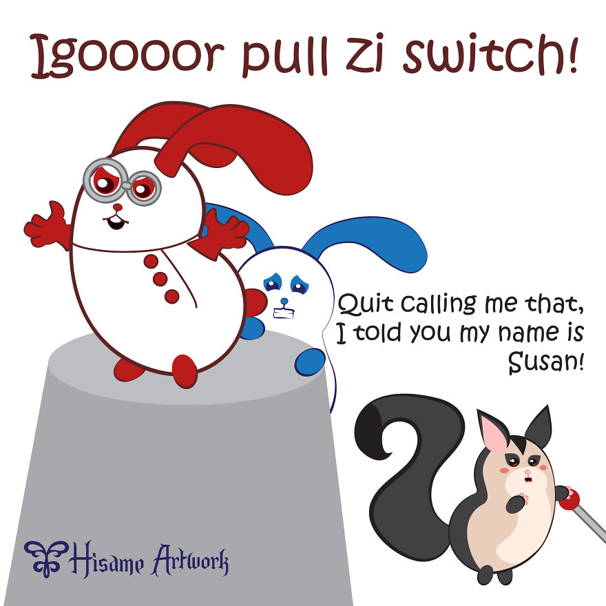 My Blue Bunny Ernest Is A Sheriff Of Vegan Village My Blue Bunny Ernest Is A Sheriff Of Vegan Village