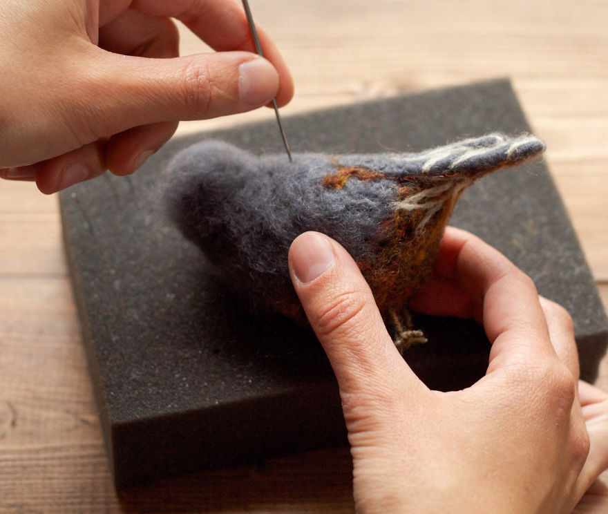 Fiber Into Form: I Felt Realistic Animals From Wool Fiber Into Form: I Felt Realistic Animals From Wool