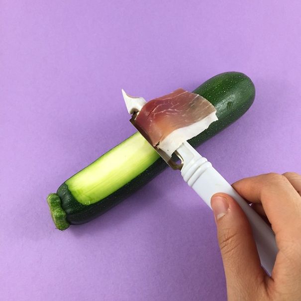 I Turn Fruits & Vegetables Into Hotdogs, Burgers, Ice Cream & Cakes I Turn Fruits & Vegetables Into Hotdogs, Burgers, Ice Cream & Cakes