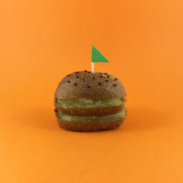 I Turn Fruits & Vegetables Into Hotdogs, Burgers, Ice Cream & Cakes