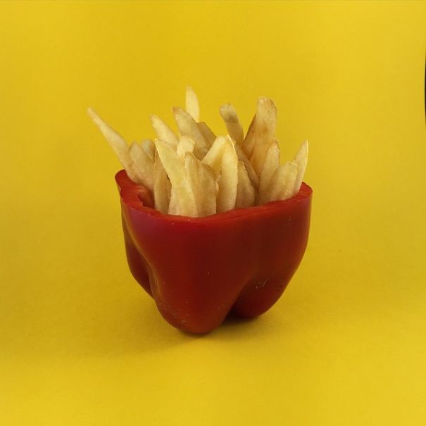 I Turn Fruits & Vegetables Into Hotdogs, Burgers, Ice Cream & Cakes