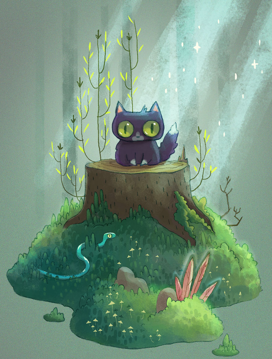 Little Big Adventures Of A Cat Lost In The Woods Little Big Adventures Of A Cat Lost In The Woods