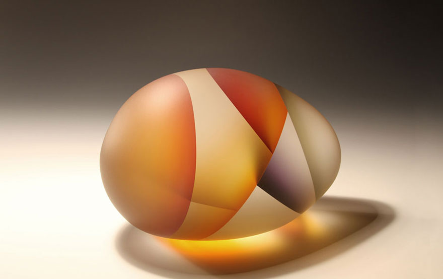 Artist Creates Translucent Glass Sculptures Inspired By Cell Division