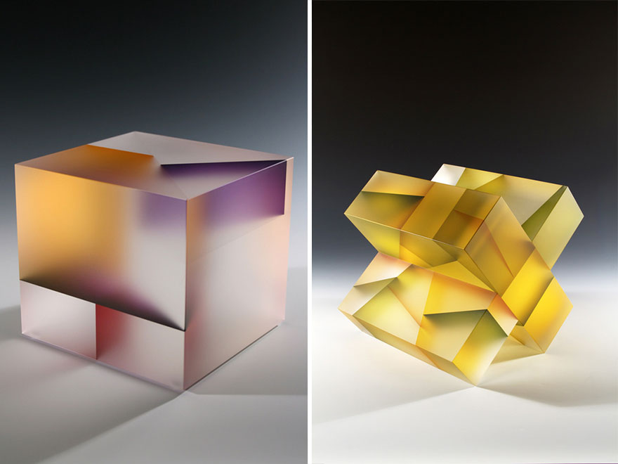 Artist Creates Translucent Glass Sculptures Inspired By Cell Division