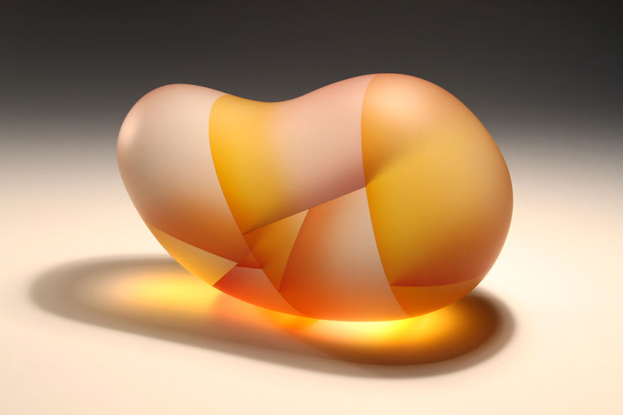 Artist Creates Translucent Glass Sculptures Inspired By Cell Division