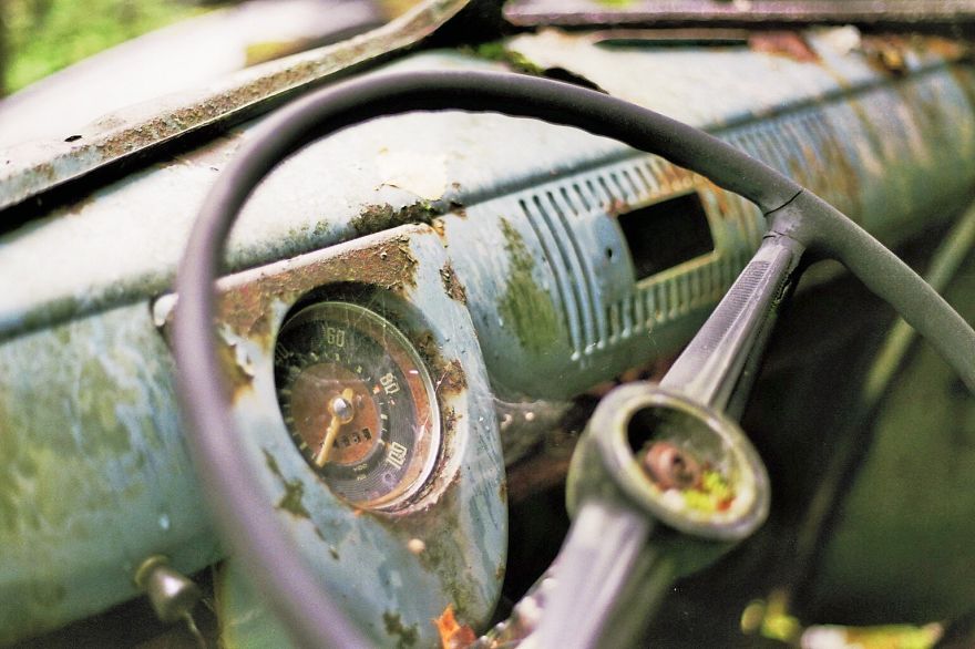 Hundreds Of Classic Abandoned Cars Hidden In Swedish Forest