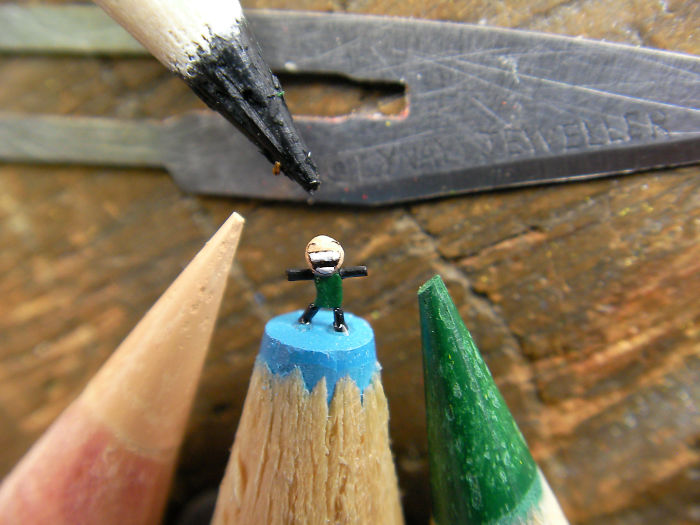 I Carve Little Sculptures Into The Tips Of Pencils I Carve Little Sculptures Into The Tips Of Pencils