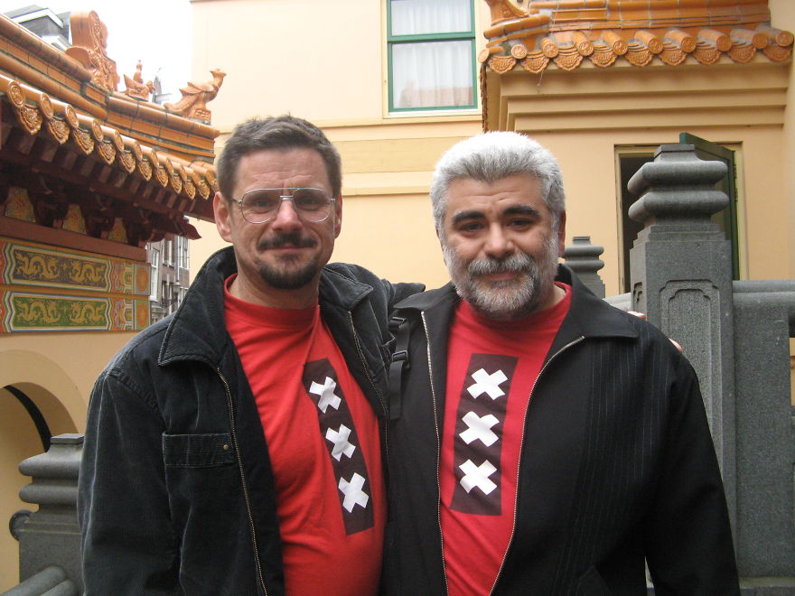 Wim And Sebastiano. 26 Years Together.