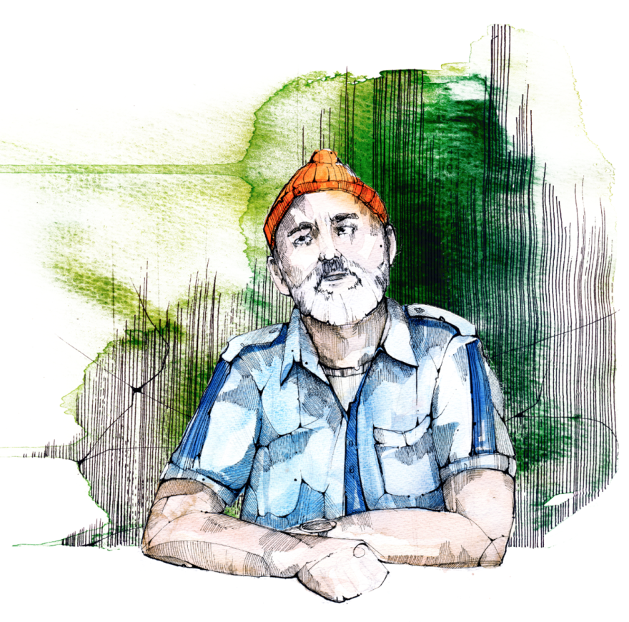 My Watercolor And Ink Illustrations Inspired By Movies