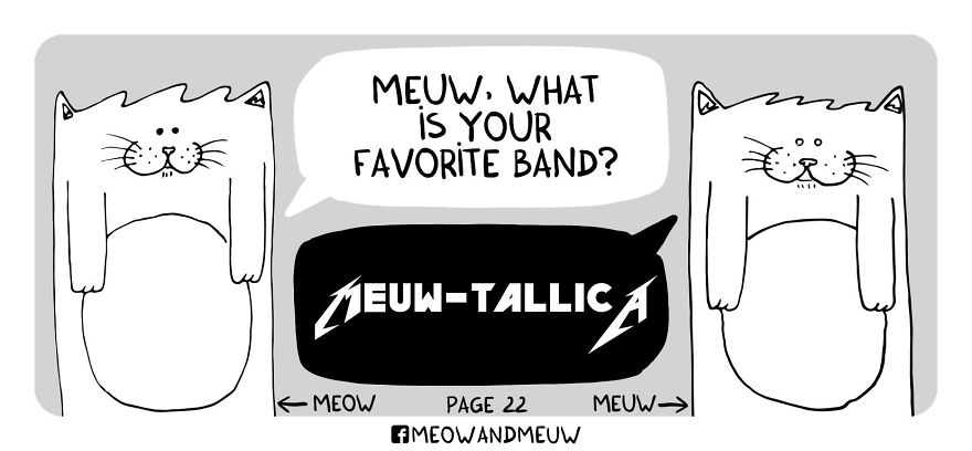 Meow And Meuw: The Cats With Sarcasm
