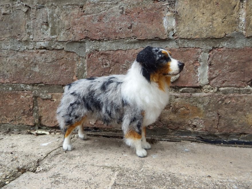 I Needle-Felt Realistic Sculptures Inspired By Real Animals