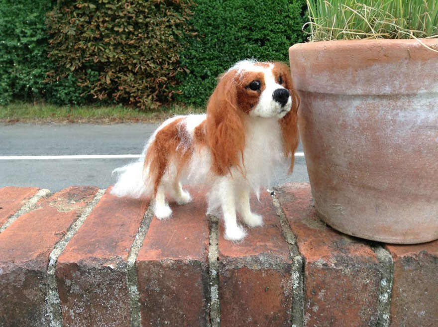 I Needle-Felt Realistic Sculptures Inspired By Real Animals I Needle-Felt Realistic Sculptures Inspired By Real Animals