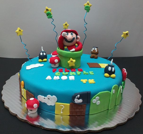 Mario Bros Cake